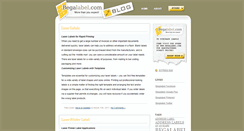 Desktop Screenshot of blog.begalabel.com